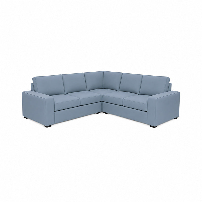 KIVIK 4-Seat Corner Sofa Cover-Corduroy Gray