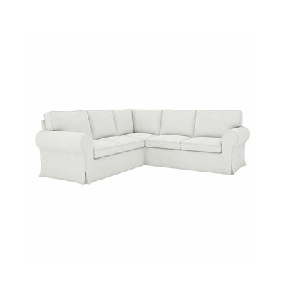 UPPLAND 4-Seater Corner Sofa Cover-Canvas Ivory