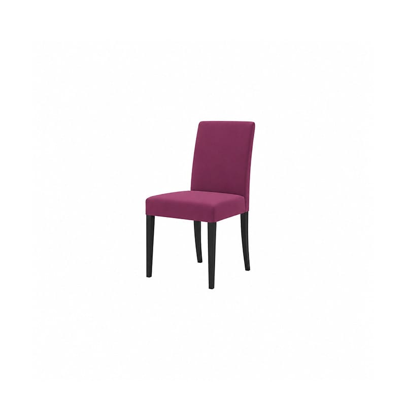 BERGMUND Dining Chair Cover-Canvas Berry plum