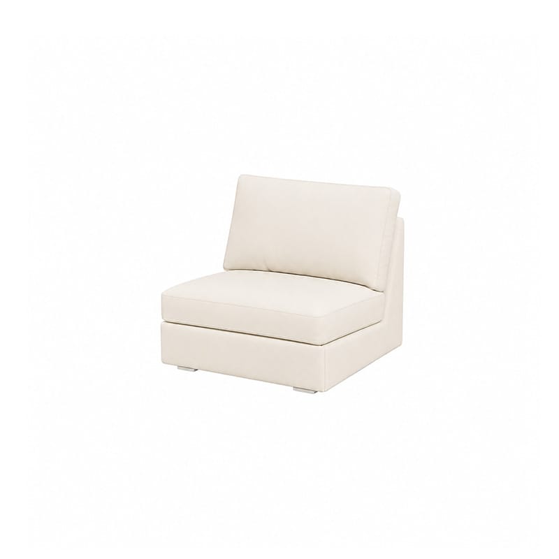 Funda de sofá cama de 1 plaza KIVIK - Microfibra Camel