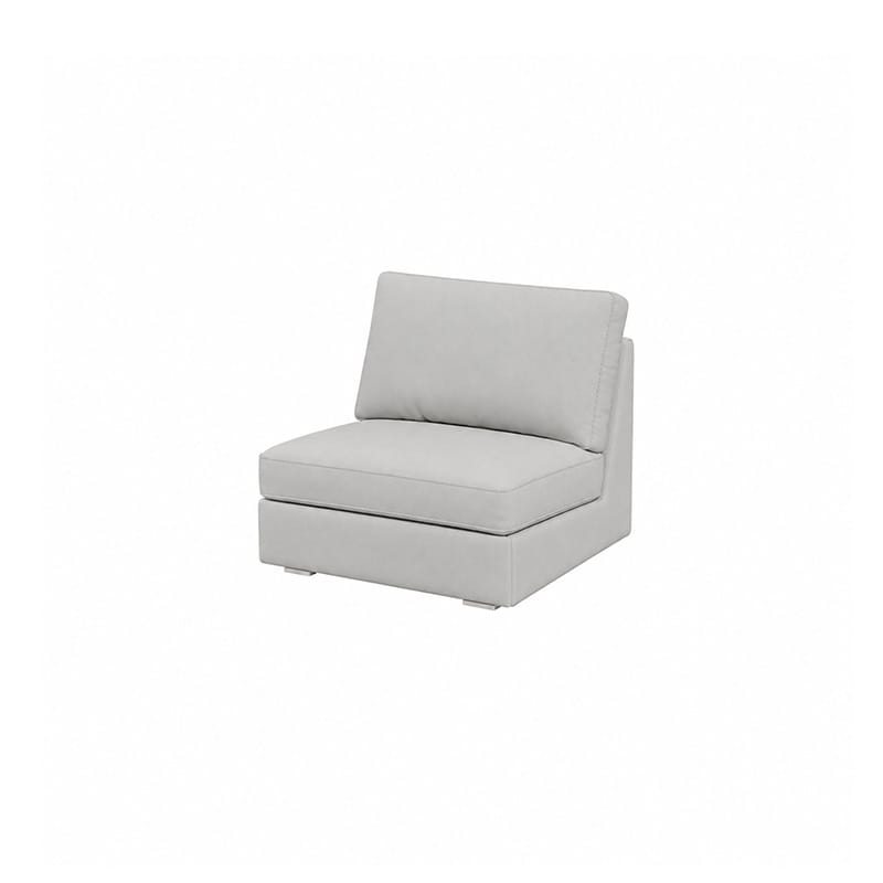 KIVIK 1-Seat Sofa Bed Cover-Corduroy Silver White