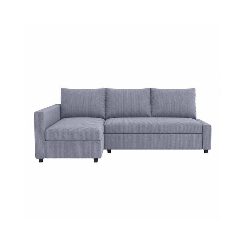 FRIHETEN Sofa Bed with Left Chaise Cover-Corduroy Gray