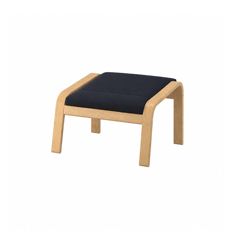 POANG Footstool Cover 1-Corduroy Ash Gray