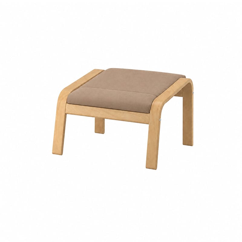 POANG Footstool Cover 1-Corduroy Latte