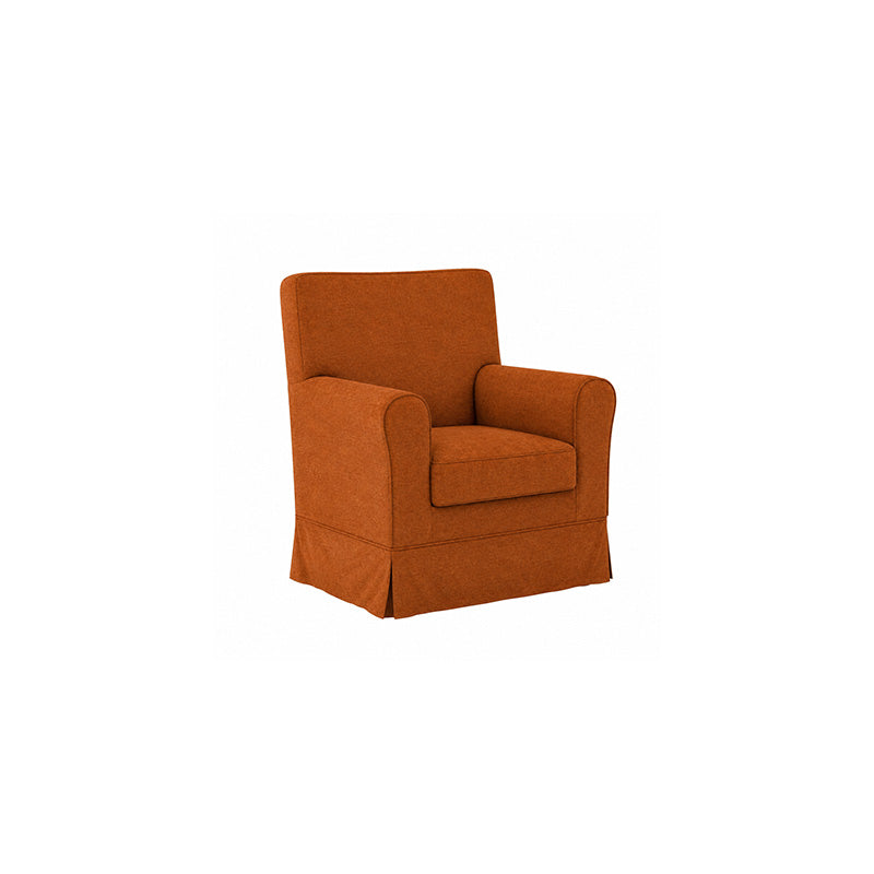 EKTORP Jennylund Chair Cover-Microfiber Terra mauve
