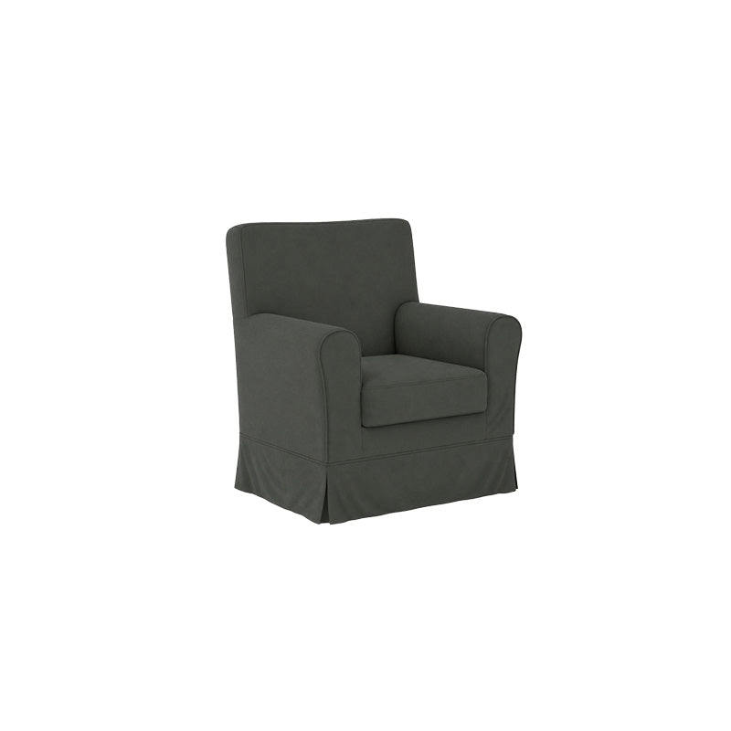 EKTORP Jennylund Chair Cover-Canvas Charcoal