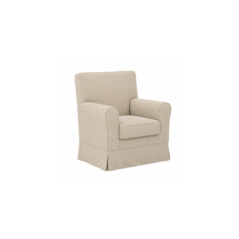 EKTORP Jennylund Chair Cover-Patterned Weave  Cream