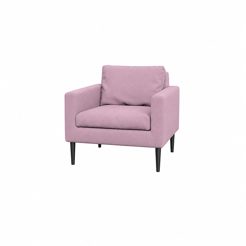 Friheten Armchair Cover-Velvet Dusty rose