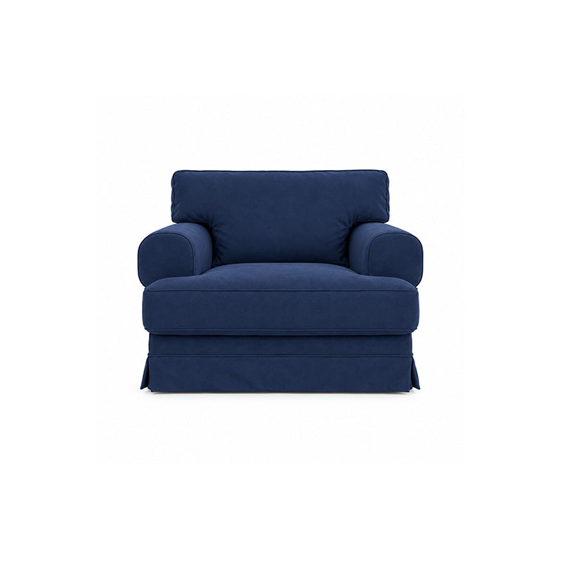 Ekeskog Armchair Cover-Chenille Midnight
