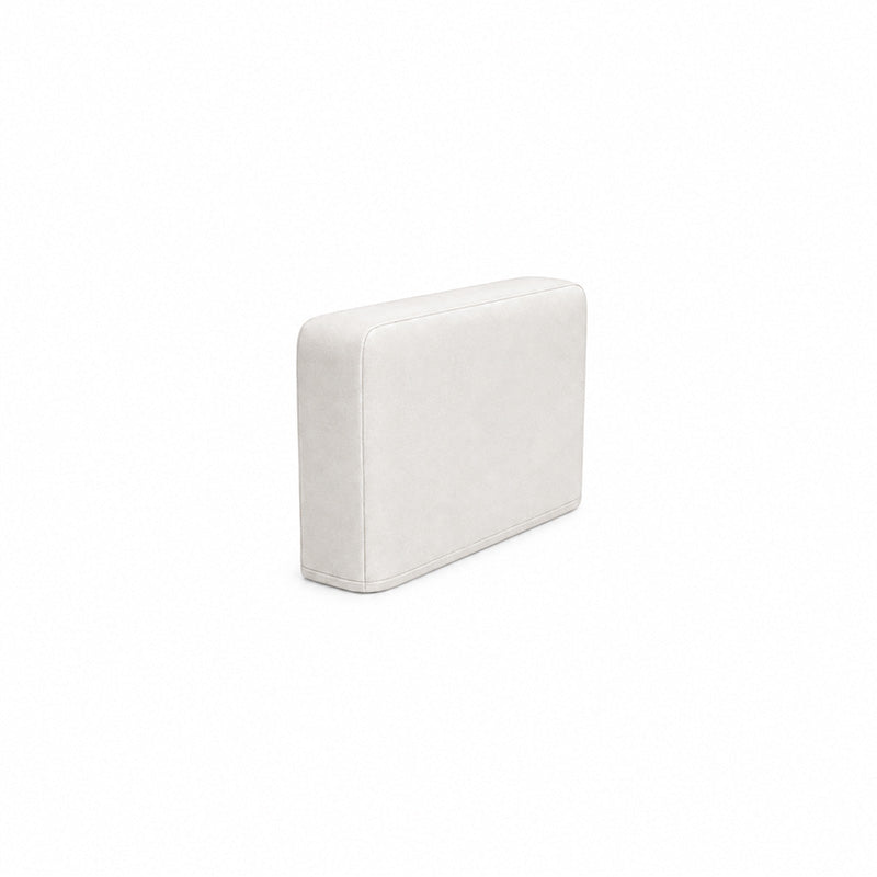 Karlstad Armrest Protectors-Corduroy Silver White