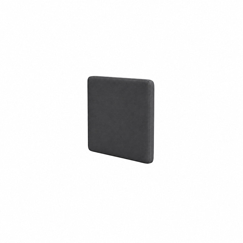 Karlstad cushion cover, armrest-Structural Weave charcoal