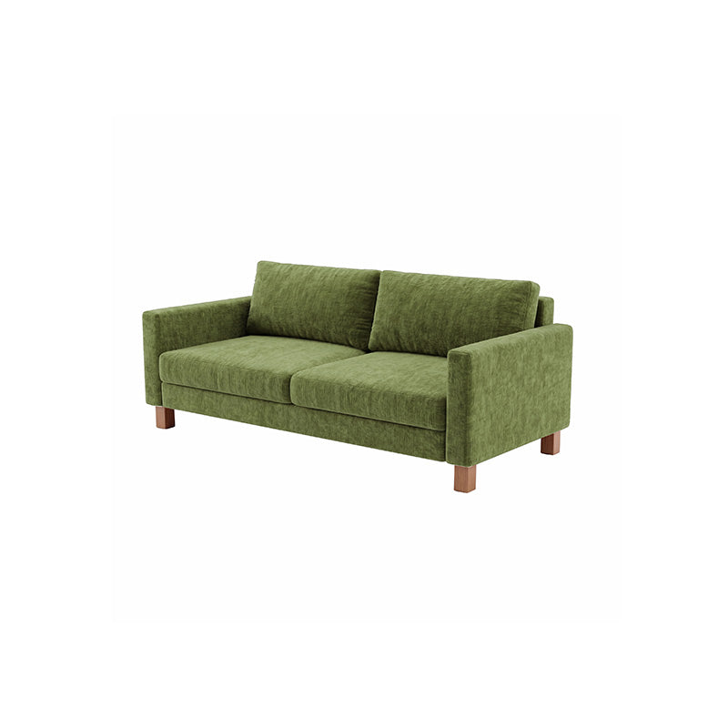 KARLSTAD 3-Seat Sofa Cover-Chenille Cypress Green