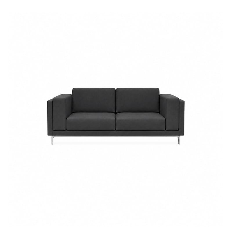 Nockeby 2 Seater Sofa Cover-Structural Weave Charcoal