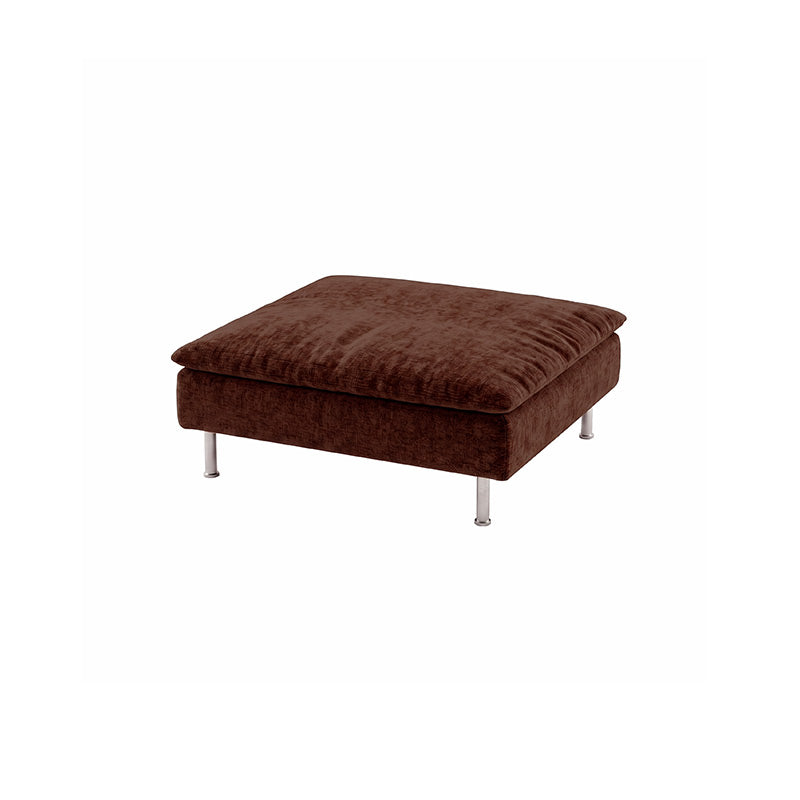 SODERHAMN Footstool Cover-Chenille Chestnut