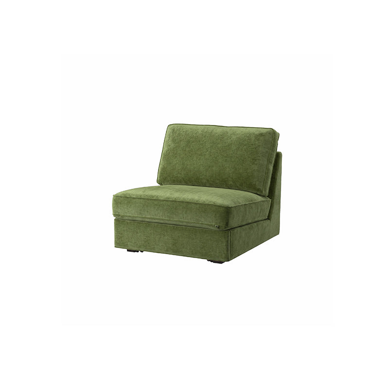 KIVIK 1-Seat Sofa Bed Cover-Chenille Cypress Green