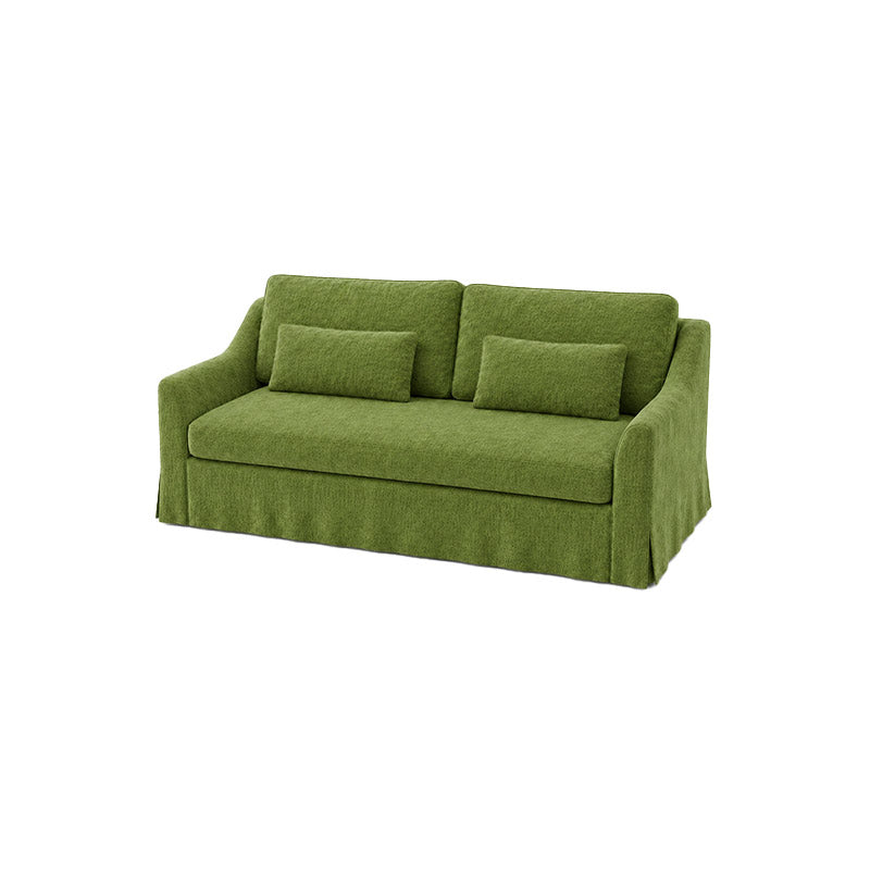Färlöv 3 Seater Sofa Cover-Chenille Cypress Green