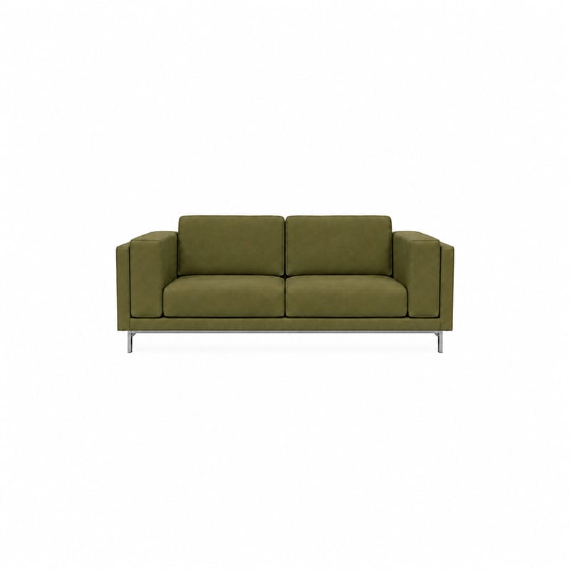 Nockeby 2 Seater Sofa Cover-Chenille Winter Moss