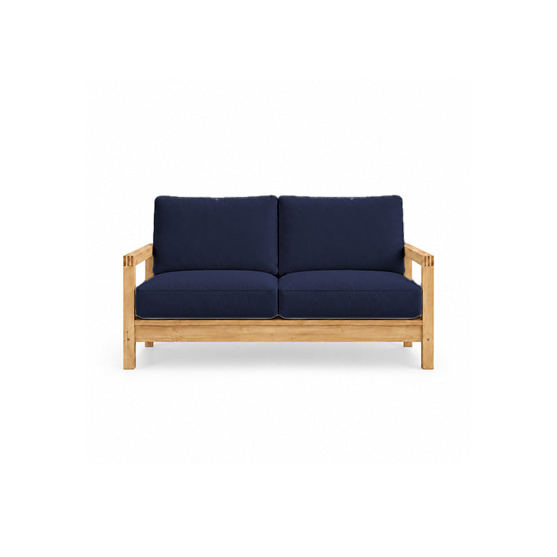 Lillberg 2 Seater Sofa Cover-Microfiber Navy blue