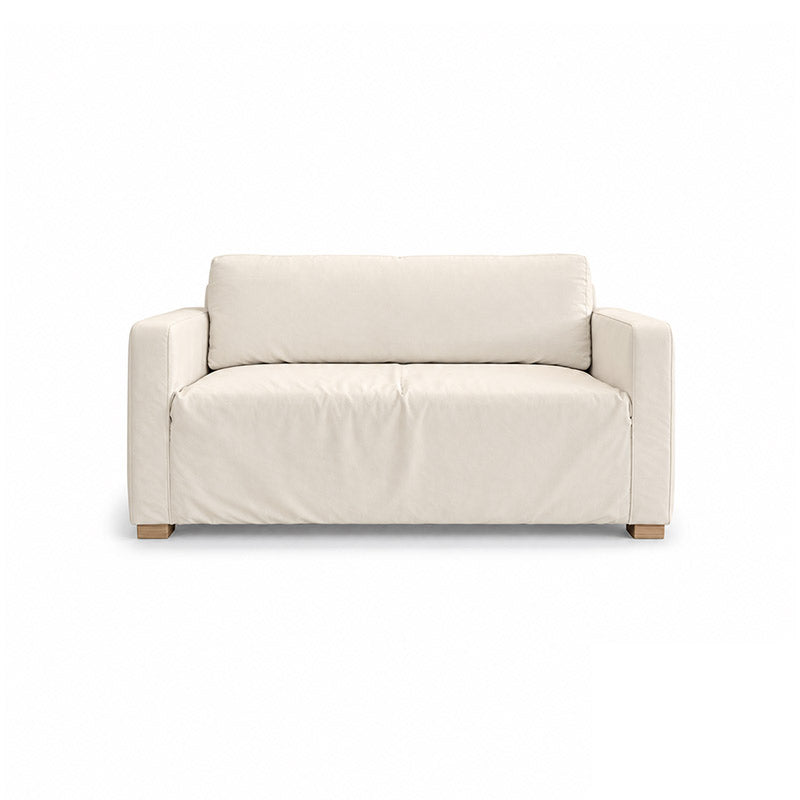 Solsta Sofa Bed Cover-Velvet beige