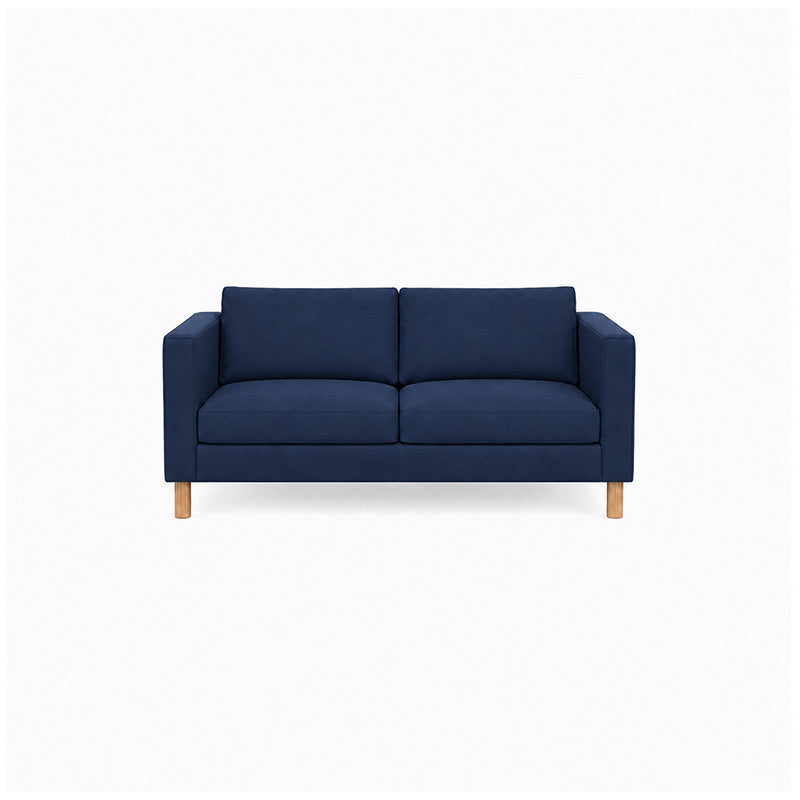 Karlstad 2 Seater Sofa Cover-Chenille Midnight