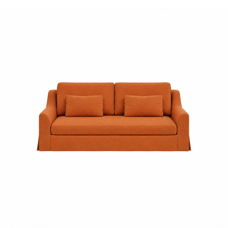 Färlöv 3 Seater Sofa Cover-Microfiber Terra mauve