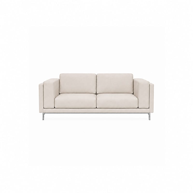 Nockeby 2 Seater Sofa Cover-Chenille Buttermilk