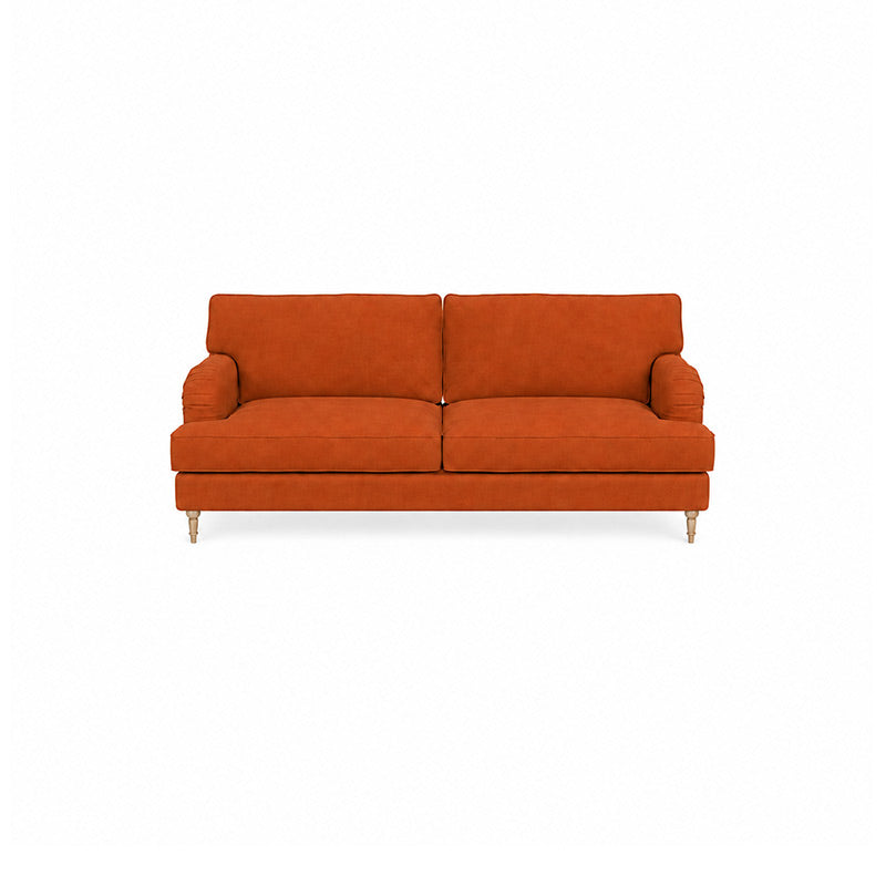 Stocksund 3 Seater Sofa Cover-Microfiber Terra mauve