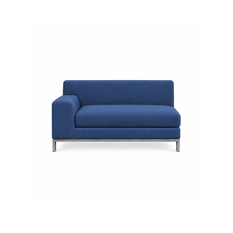 Kramfors 2 Seater Sofa with Left Arm Cover-Canvas Deep blue