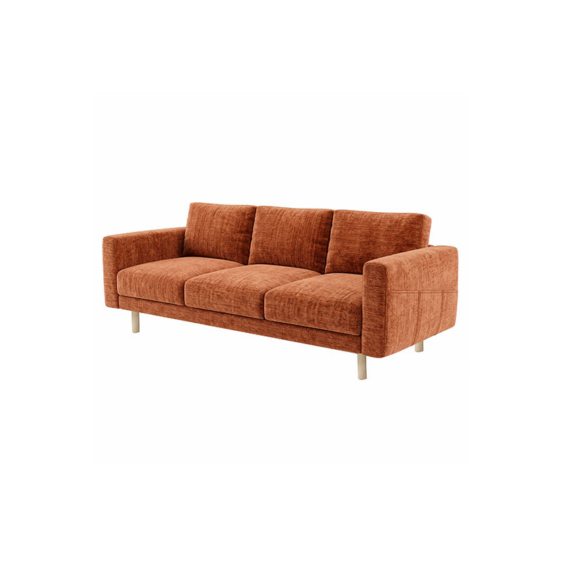 NORSBORG 3-Seat Sofa Cover-Chenille Terracotta