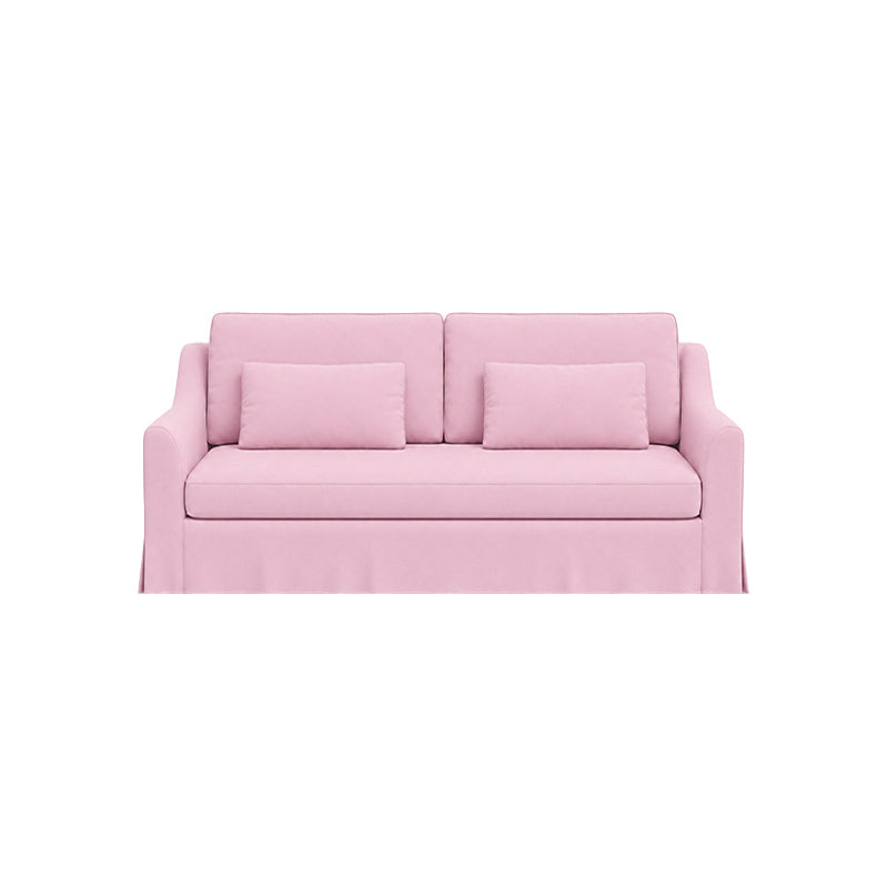 Färlöv 3 Seater Sofa Cover-Structural Weave blush-pink