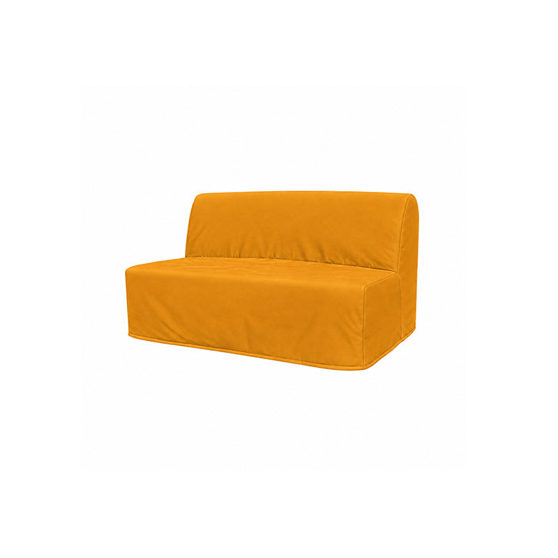 Lycksele 2 Seater Sofa Bed Cover-Corduroy Mustard