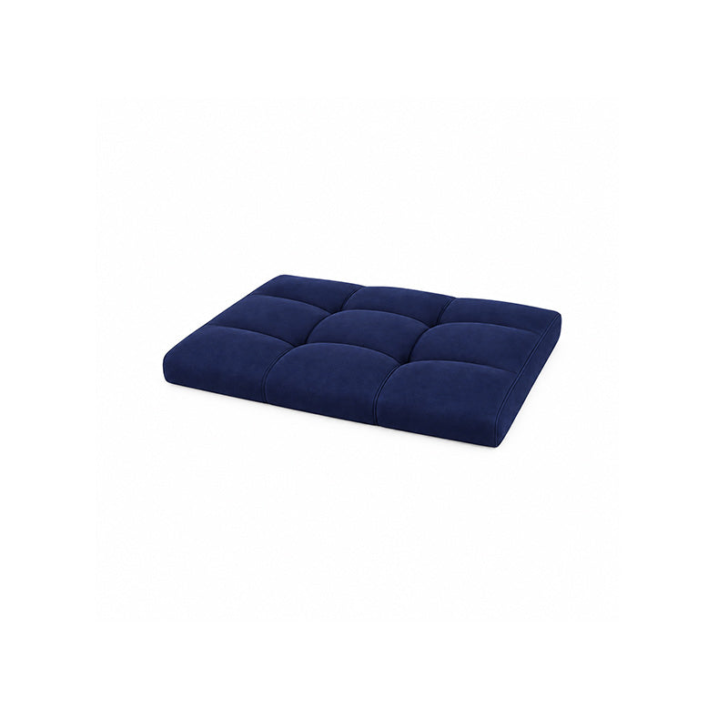 Poang Armchair Ottoman3-Velvet cobalt blue