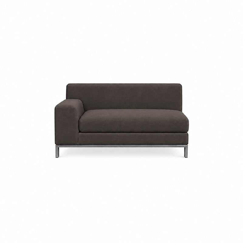 Kramfors 2 Seater Sofa with Left Arm Cover-Microfiber Ash