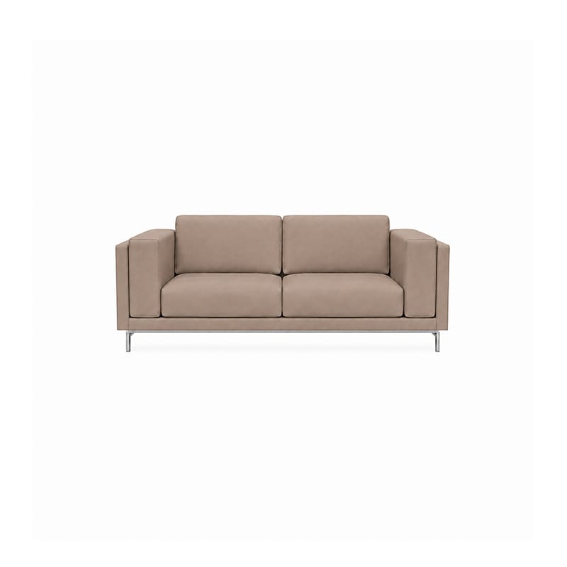 Nockeby 2 Seater Sofa Cover-Canvas Oatmeal