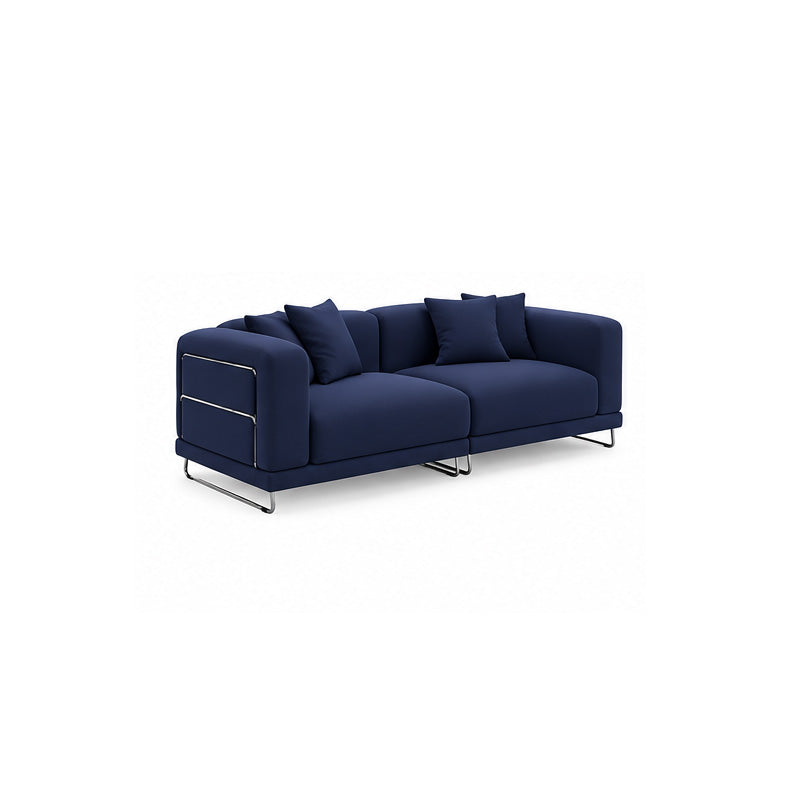 Tylösand 3 Seater Sofa Cover-Microfiber Navy blue