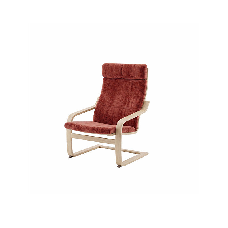 POANG armchair cover 1-Chenille Burnt Brick