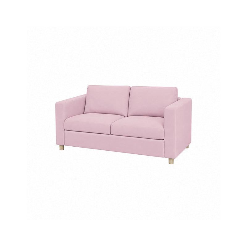 Vimle 2 Seater Sofa Cover-Velvet Dusty rose