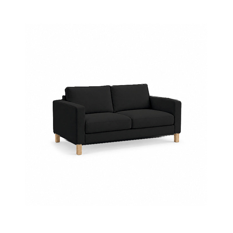 Parup Loveseat Cover 2 Seat-Microfiber Black