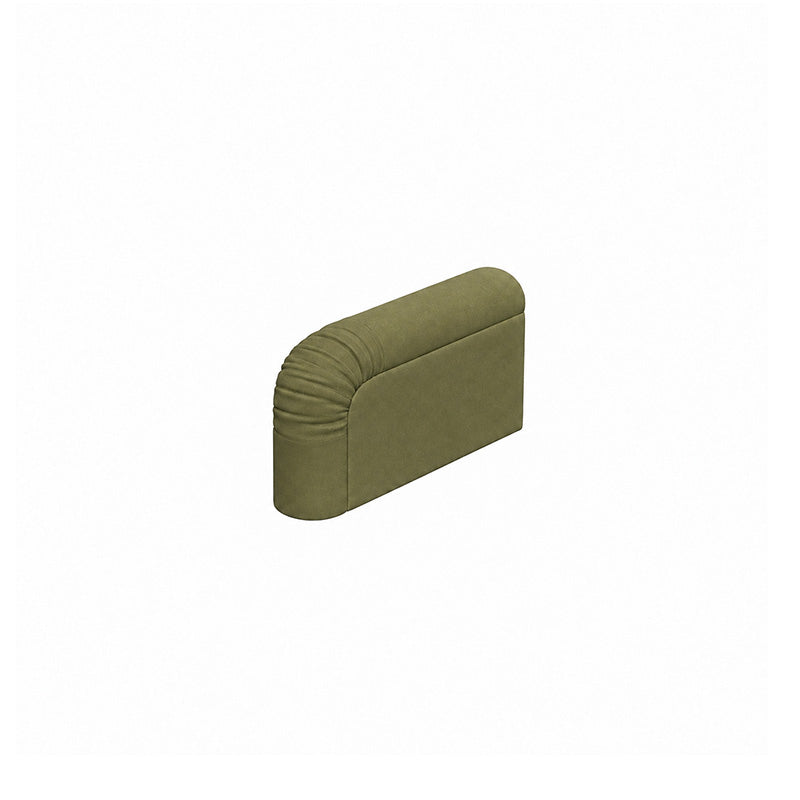 Stocksund Armrest Protectors, One pair-Chenille Winter Moss