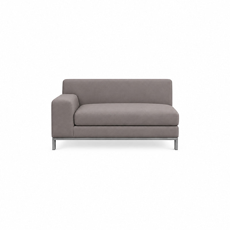 Kramfors 2 Seater Sofa with Left Arm Cover-Chenille Antelope