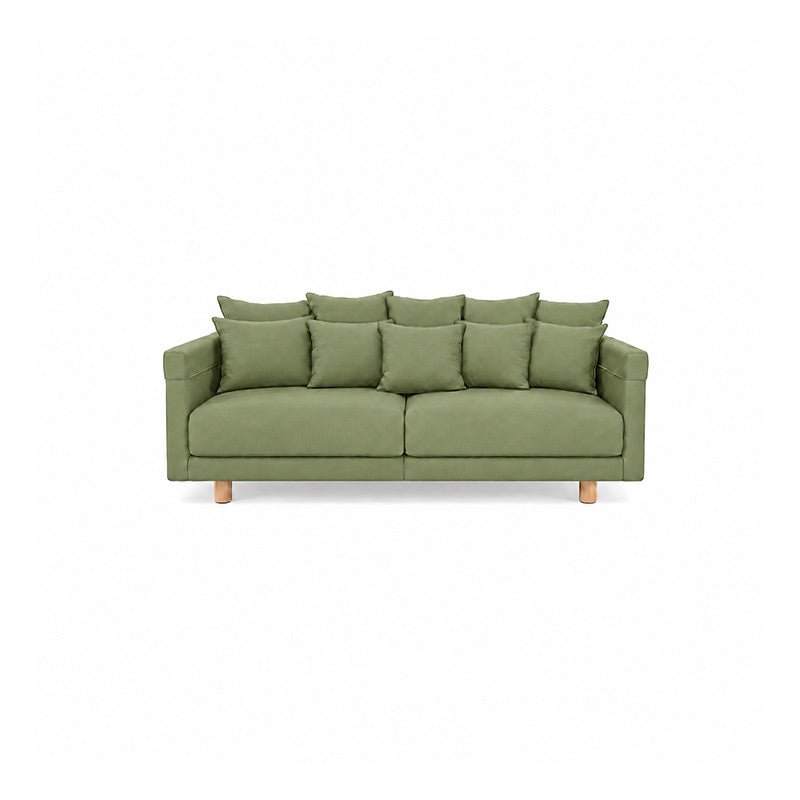 Stockholm 2017 3 Seater Sofa Cover-Chenille Cypress Green