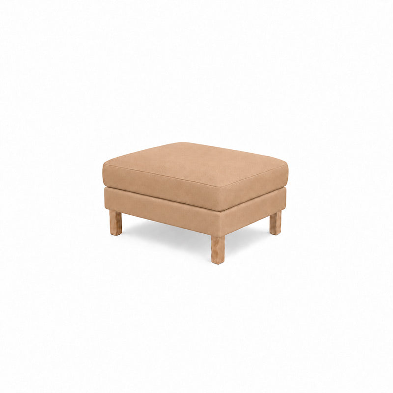 Karlstad Footstool Cover-Corduroy Latte