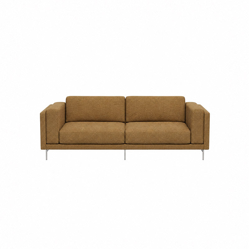Nockeby 3 Seater Sofa Cover-Patterned Weave Antique Gold