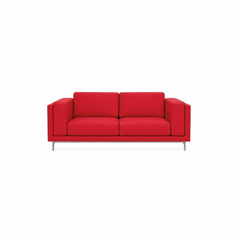 Nockeby 2 Seater Sofa Cover-Structural Weave Red