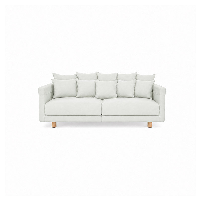Stockholm 2017 3 Seater Sofa Cover-Canvas Pure white