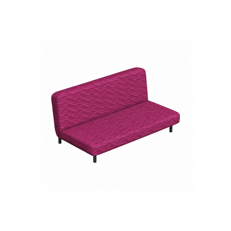 NYHAMN 3 Seater Sofa Bed-Canvas Berry plum