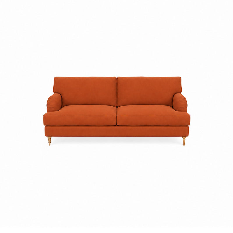 Stocksund 3 Seater Sofa Cover-Chenille Terracotta