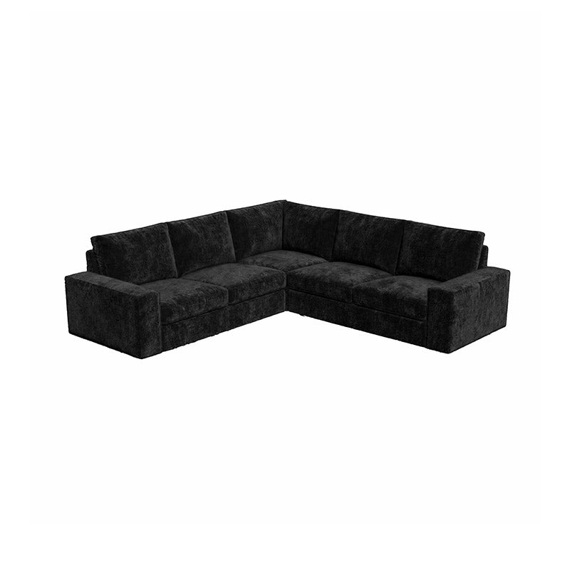 KIVIK 4-Seat Corner Sofa Cover-Chenille Graphite