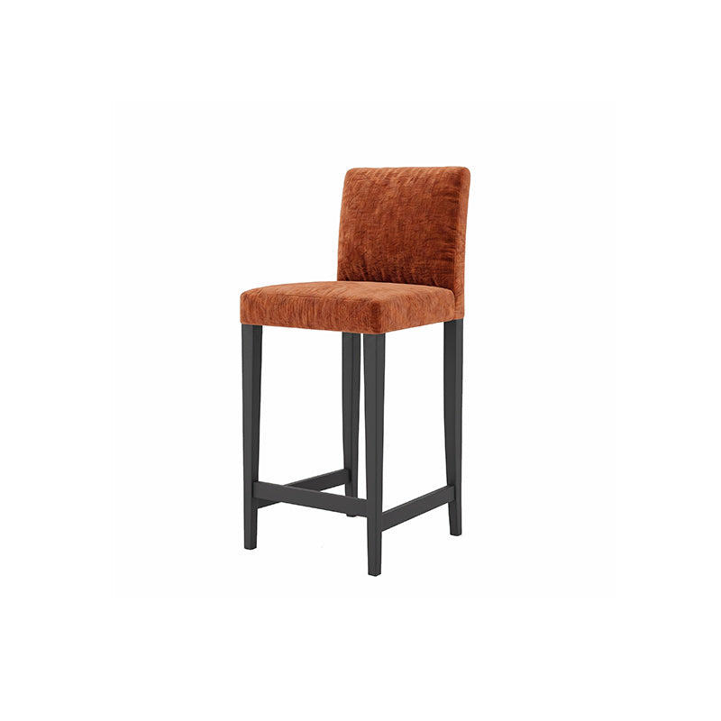 HENRIKSDAL Bar Stool Cover-Chenille Terracotta