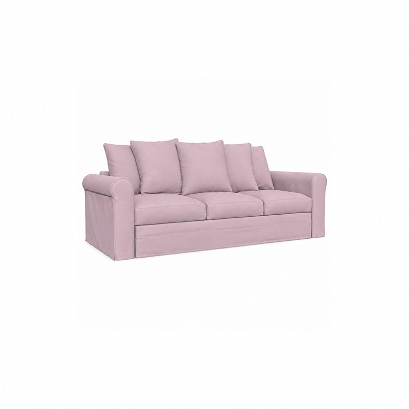Grönlid 3 Seater Sofa Cover-Velvet Dusty rose